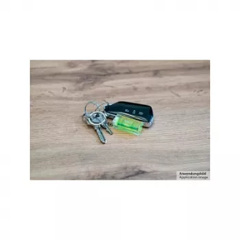 Kabelmeister mini vodováha s kľúčenkou - čierna