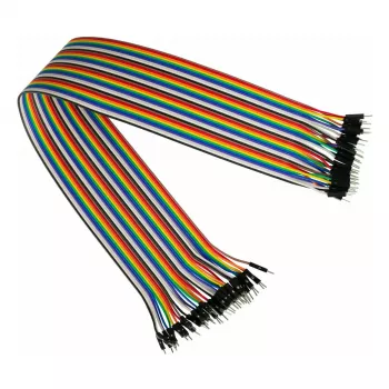 Kabelmeister Jumper Wire 40-Pin, oddeľovateľné vodiče pre Arduino, Raspberry Pi atď., Male-to-Male