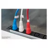 Kabelmeister IEC predlžovací kábel C14 na C13, modrý, 1,8 m, 0,75 mm²
