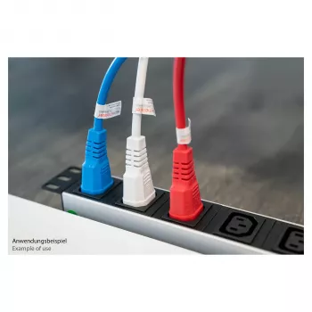 Kabelmeister IEC predlžovací kábel C14 na C13, modrý, 1,8 m, 0,75 mm²