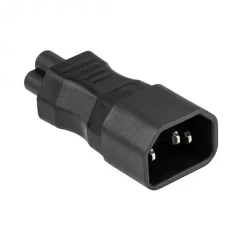 Kabelmeister Power Adapter Cable C14 to C5 0,2m Black