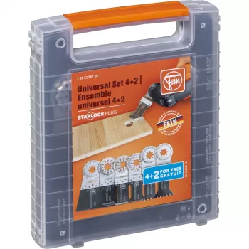 Fein 4+2 Universal Set StarlockPlus príslušenstvo pre oscilačné náradie