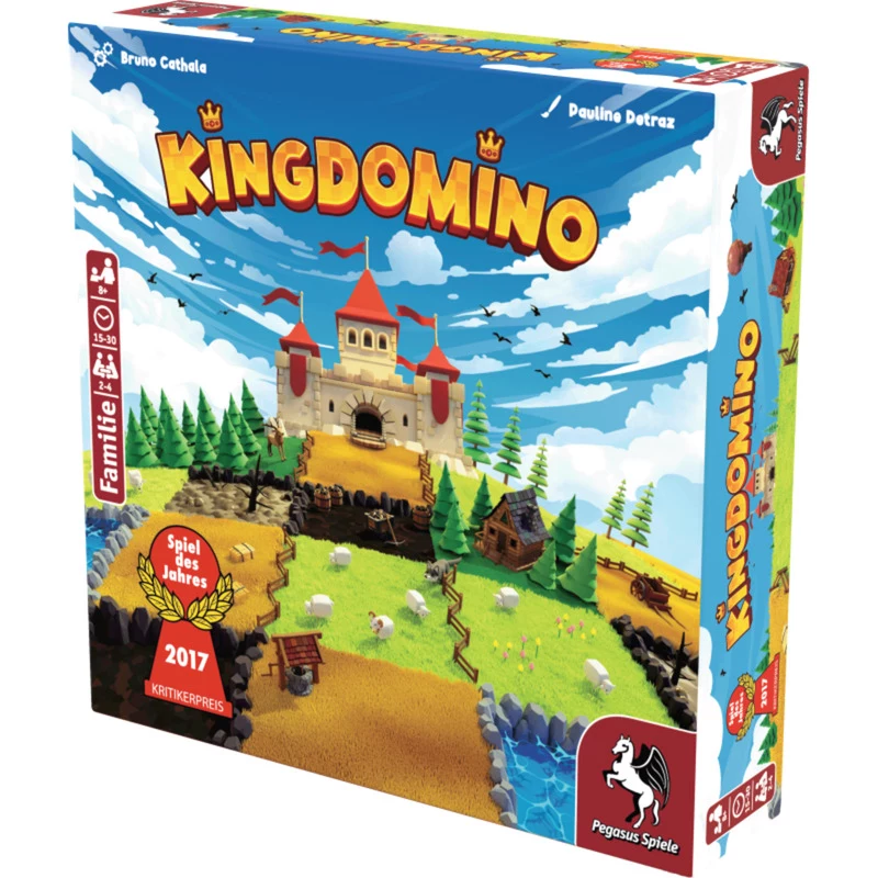 Pegasus Spiele Kingdomino nové vydanie Hra roka 2017