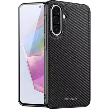 Nevox StyleShell NYLO ochranné puzdro pre Samsung Galaxy A37 5G, čierne (2604)