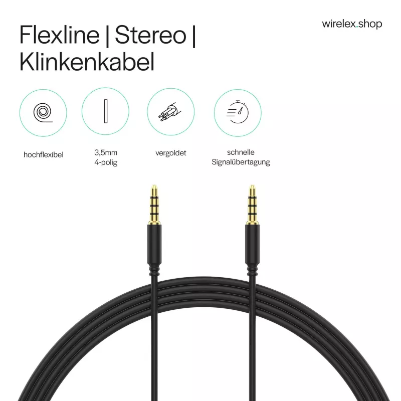ShiverPeaks Audio jack kábel mini jack