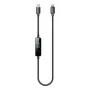 4smarts ScreenCord 240W USB-C na USB-C kábel 1,2 m čierny