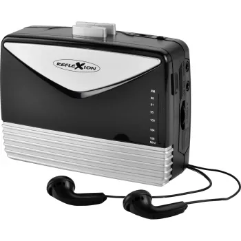 REFLEXION WMR01BK DAB+ & FM rádio s Bluetooth, USB, AUX, výstupom na slúchadlá, LCD displejom, dvojitým budíkom, čierne