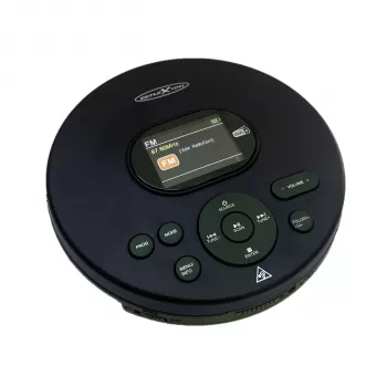 Reflexion PCD540DAB/BK prenosný CD prehrávač s DAB+ rádiom, MP3 prehrávanie, čierny