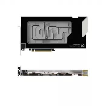 Thermal Grizzly DeltaMate 5080 Astral GPU vodný blok, ARGB, s backplate - akryl, čierny