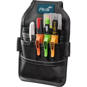 PICA-MARKER Pica Master Belt - puzdro na ťažké značkovače, čierna/červená