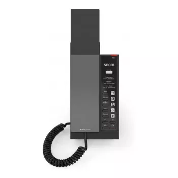 Snom HD340 VoIP telefón SIP Gun Metal Black