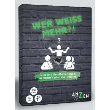 ANZEN - WER WEISS MEHR?! - Kartová hra