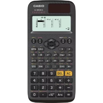 Casio FX-85DE X ClassWiz vedecká kalkulačka čierna s pevným puzdrom