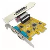SUNIX MIO6479A Sériovo-paralelný adaptér PCIe 2.0 - 2x RS-232 DB9, 1x paralelný DB25