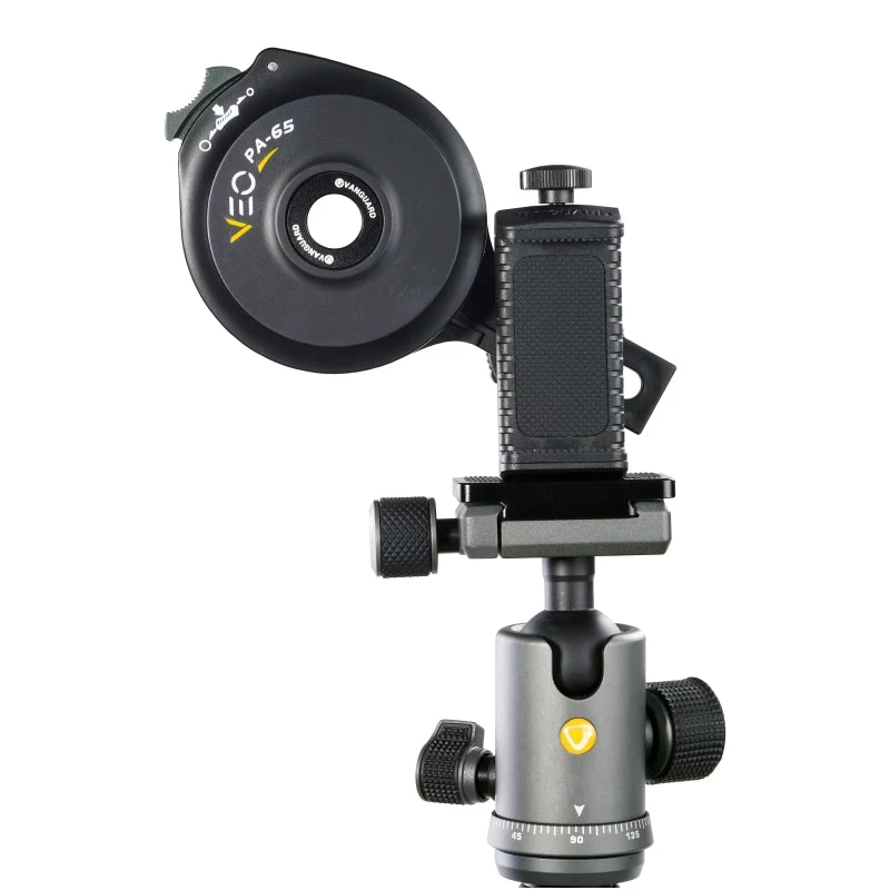 Vanguard VEO PA-65 Smartphone Digiscoping adaptér - čierny - 18 cm (7.1 palcov)