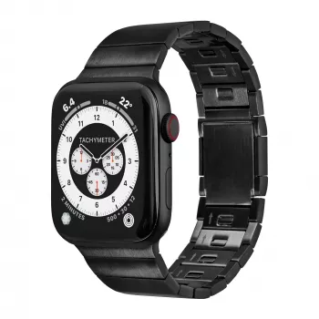 LAUT LINK 2.0 remienok pre Apple Watch 42/44/45/49 mm (čierny)