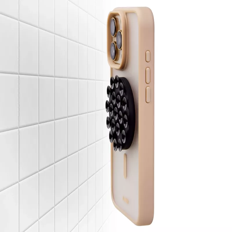 LAUT MAGADD Sticker Pad pre MagSafe, čierny