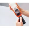 Joseph Joseph Handi-Grate 2-in-1 mini strúhadlo a hobľovač - oranžová - nerezová oceľ