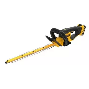 DEWALT DCMHT562P1 18V XR akumulátorové nožnice na živý plot, 55 cm čepeľ, 19 mm rez, 1x5,0 Ah