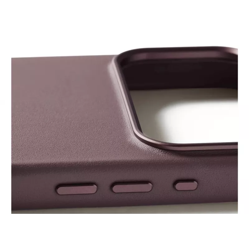 Mujjo kožené puzdro pre iPhone 17 Pro Max s MagSafe (Bronze Red)