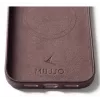 Mujjo kožené puzdro pre iPhone 17 Pro Max s MagSafe (Bronze Red)