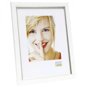 Deknudt S46AF1 rám na obrázok 10x15 cm strieborný živicový s MDF zadnou stenou