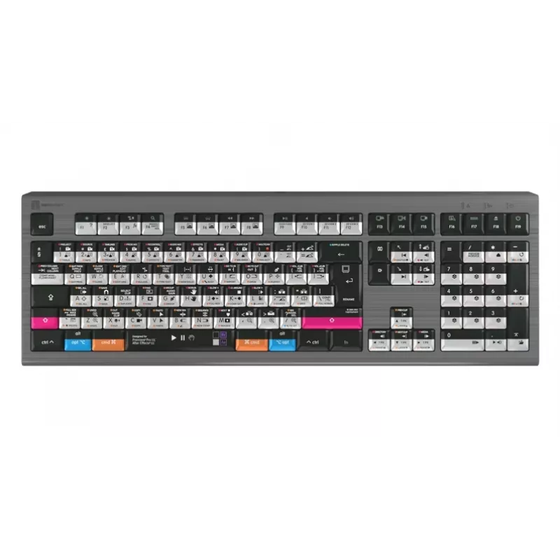 Logickeyboard Adobe Filmmaker Astra 2 UK Mac klávesnica