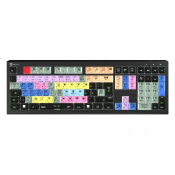 Logickeyboard LKB-EDIUS-A2PC-DE Full Size (100%) USB Scissor-Switch klávesnica QWERTZ čierna