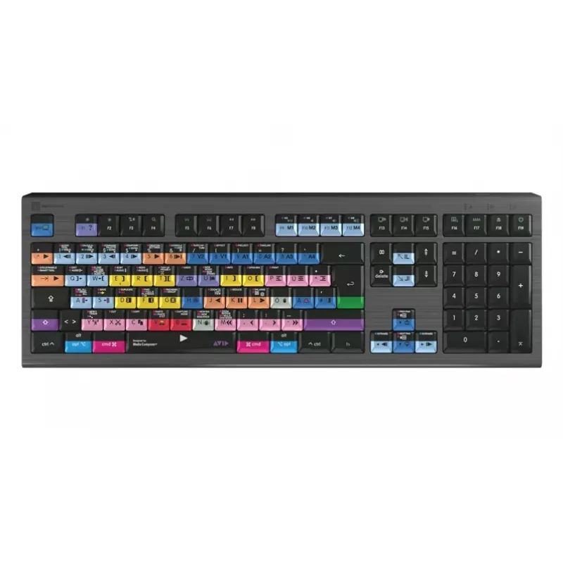 Logickeyboard Avid Media Composer Astra 2 Pro DE Mac editačná klávesnica (nemecké rozloženie, podsvietená, USB)