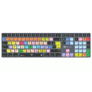 LogicKeyboard Apple Logic Pro X2 Titan FR (Mac) - francúzska AZERTY drôtová podsvietená klávesnica