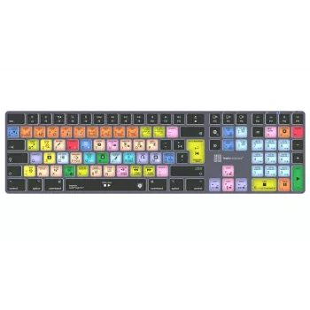 LogicKeyboard Apple Logic Pro X2 Titan FR (Mac) - francúzska AZERTY drôtová podsvietená klávesnica