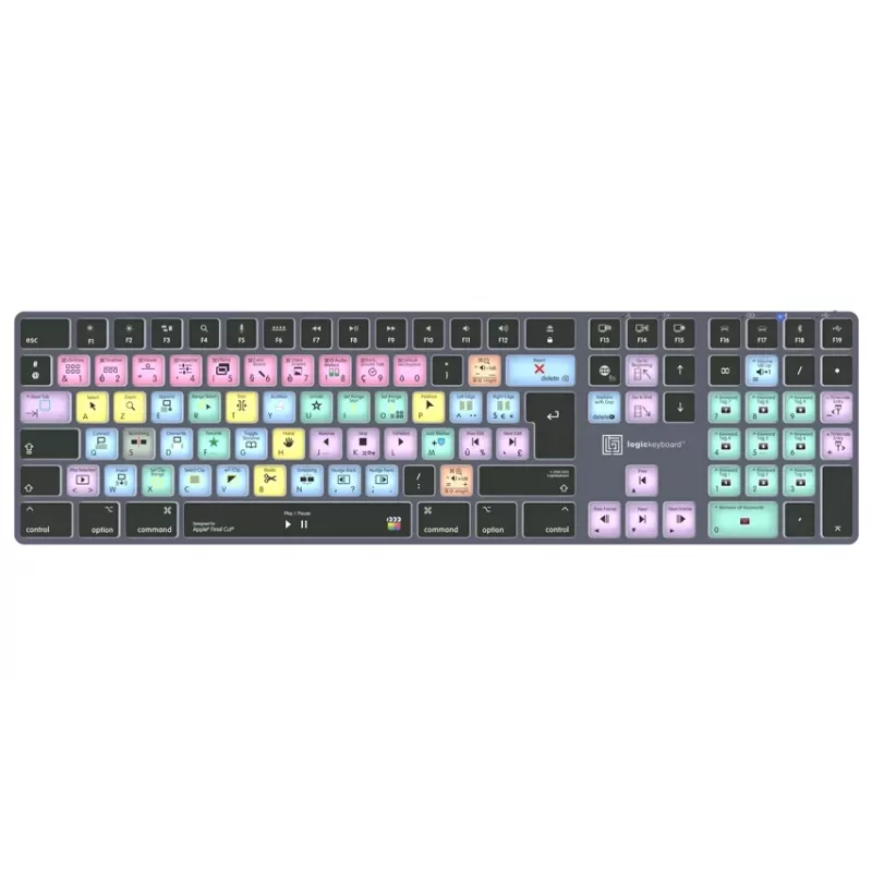 LogicKeyboard Apple Final Cut Pro X Titan francúzska AZERTY klávesnica (Mac)