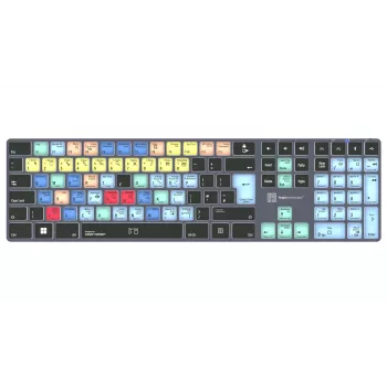 Logickeyboard Steinberg Cubase/Nuendo Titan UK PC drôtová USB klávesnica s podsvietením