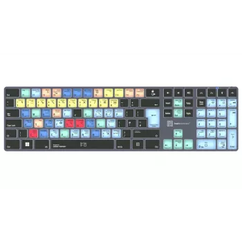 Logickeyboard Steinberg Cubase/Nuendo Titan UK PC drôtová USB klávesnica s podsvietením