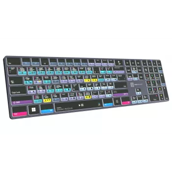 Logickeyboard DaVinci Resolve Classic Titan FR PC klávesnica (francúzska AZERTY)