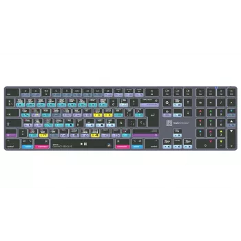 LogicKeyboard DaVinci Resolve 18 Titan SP (Mac) - špecializovaná editačná klávesnica s podsvietením a USB hubom
