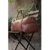 dbramante1928 Kalundborg Sport Weekender Bag - kožená cestovná taška 15 (tan)