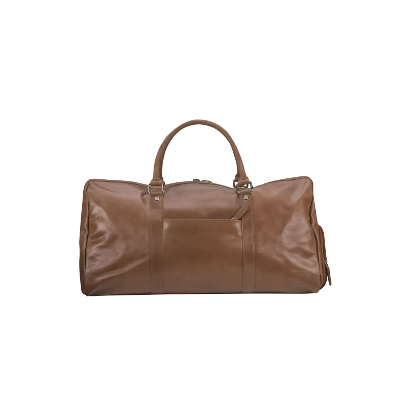 dbramante1928 Kalundborg Sport Weekender Bag - kožená cestovná taška 15 (tan)