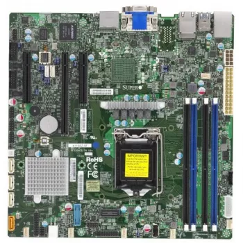 Supermicro X11SSZ-QF Micro-ATX základná doska, LGA 1151, Intel C236, DDR4, Dual Gigabit LAN, IPMI, onboard grafika, HD Audio
