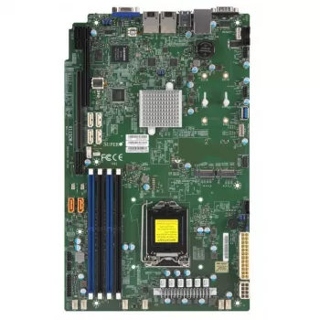 Supermicro X11SCW-F základná doska LGA1151 socket C246 čipset Micro-ATX DDR4 128GB 2x Gigabit LAN IPMI Retail Pack