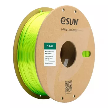 eSUN ePLA-SILK 1,75mm limetkovozelená 1kg filament pre 3D tlačiarne