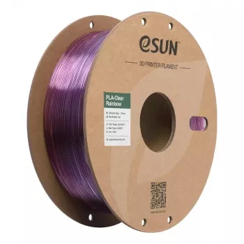 eSUN PLA Clear filament 1,75mm, fialová červená, 1kg