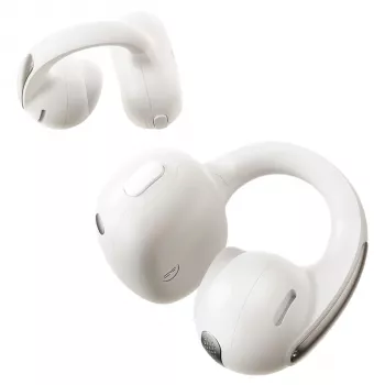 Baseus Bowie MC1 OL Open-Ear TWS slúchadlá biela