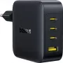 Baseus EnerFill FH11 GaN 140W 3xUSB-C + 1xUSB-A rýchla nabíjačka čierna