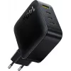 Baseus EnerFill FH11 GaN 140W 3xUSB-C + 1xUSB-A rýchla nabíjačka čierna