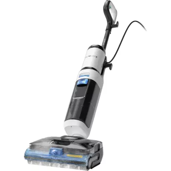 Tineco Floor One S6 Stretch Steam Plus 2-in-1 vysávač na mokro/sucho, mop a parný čistič, akumulátorový, 35 min výdrž, 0,8L nádrž na čistú vodu, 0,72L nádrž na špinavú vodu, samočistenie, LCD displej, iLoop senzor, 180° položiteľný, pre tvrdé podlahy