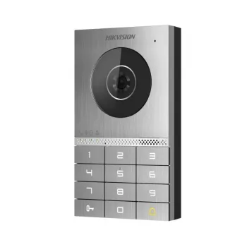 Hikvision DS-KV7023EY-IME2 videovrátnik, 2 MP, PoE, IP65, IK08, Mifare