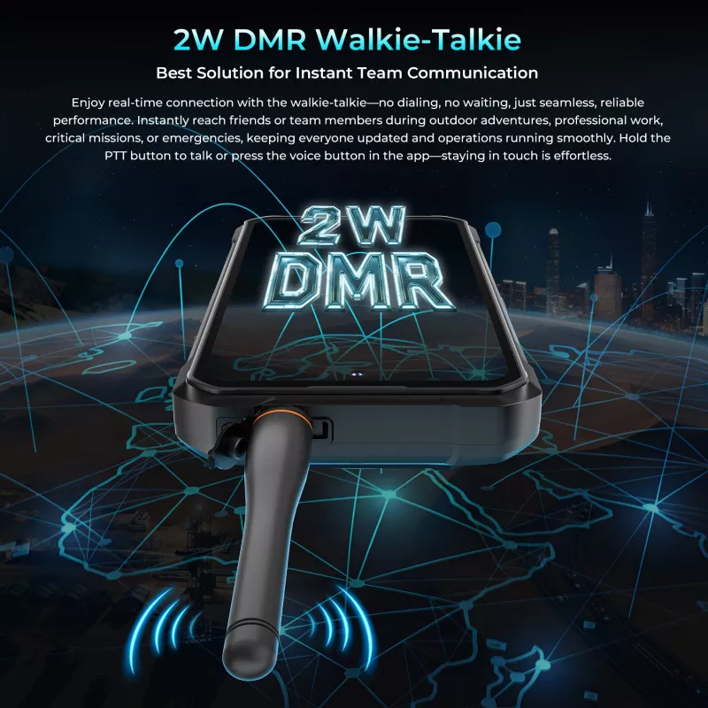 OUKITEL WP61 Plus 5G Walkie-Talkie smartphone 6,78