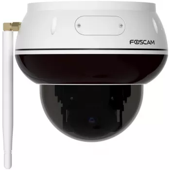 Foscam D8T-W biela 4K 8MP vonkajšia Wi-Fi 6 PTZ dome IP bezpečnostná kamera s AI rozpoznávaním, odolnosť proti vandalizmu IK10, ochrana proti poveternostným vplyvom IP66