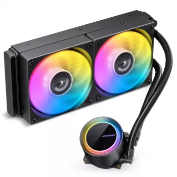Jonsbo TG-240 all-in-one kvapalinový chladič ARGB - 240mm čierny